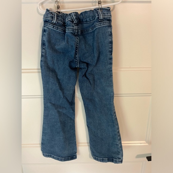 Girls Gymboree Flare Jeans - Montana Mountain - Evergreen Wash, 6 - Picture 3 of 6